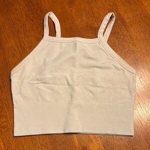 Elegant Cream Bandeau Top